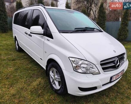 Белый Мерседес Вито, объемом двигателя 2.2 л и пробегом 245 тыс. км за 14999 $, фото 1 на Automoto.ua