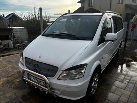 Білий Мерседес Віто, об'ємом двигуна 2.1 л та пробігом 222 тис. км за 10500 $, фото 1 на Automoto.ua