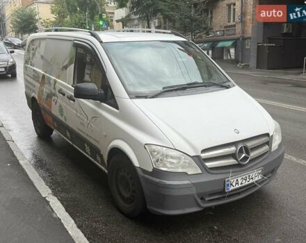Белый Мерседес Вито, объемом двигателя 2.1 л и пробегом 375 тыс. км за 7950 $, фото 1 на Automoto.ua