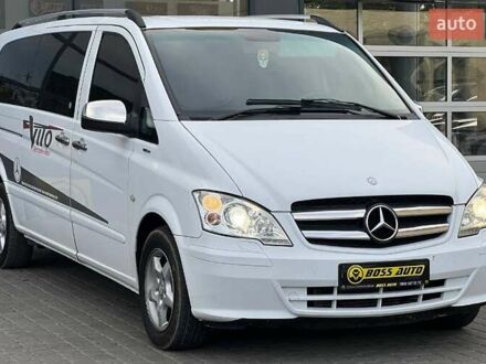 Белый Мерседес Вито, объемом двигателя 2.14 л и пробегом 252 тыс. км за 13900 $, фото 1 на Automoto.ua