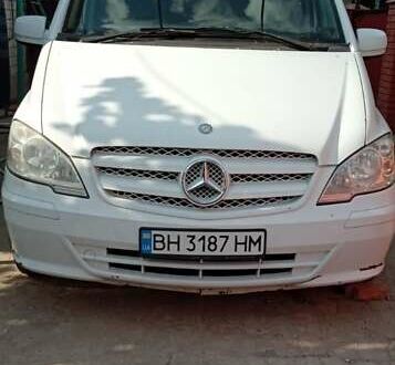 Мерседес Вито 2012 в Одессе на Automoto.ua Белый Мерседес Вито, объемом двигателя 2.14 л и пробегом 220 тыс. км за 12500 $, фото 1 на Automoto.ua