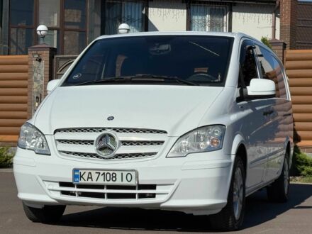 Мерседес Вито 2012 в Киеве на Automoto.ua Белый Мерседес Вито, объемом двигателя 2.1 л и пробегом 272 тыс. км за 10800 $, фото 1 на Automoto.ua