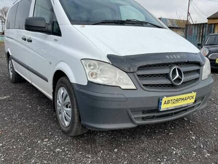 Белый Мерседес Вито, объемом двигателя 2.14 л и пробегом 505 тыс. км за 12490 $, фото 1 на Automoto.ua