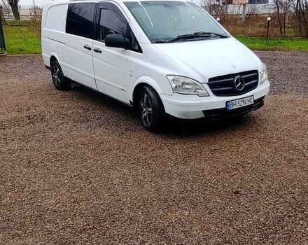 Белый Мерседес Вито, объемом двигателя 2.1 л и пробегом 176 тыс. км за 4450 $, фото 1 на Automoto.ua