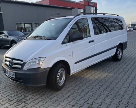 Белый Мерседес Вито, объемом двигателя 2.1 л и пробегом 295 тыс. км за 16500 $, фото 1 на Automoto.ua