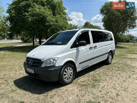 Мерседес Вито 2013 в Днепре (Днепропетровске) на Automoto.ua Белый Мерседес Вито, объемом двигателя 2.2 л и пробегом 216 тыс. км за 16800 $, фото 1 на Automoto.ua