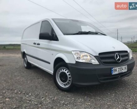 Белый Мерседес Вито, объемом двигателя 2.14 л и пробегом 293 тыс. км за 15800 $, фото 1 на Automoto.ua