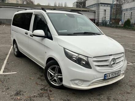 Белый Мерседес Вито, объемом двигателя 1.6 л и пробегом 347 тыс. км за 13200 $, фото 1 на Automoto.ua
