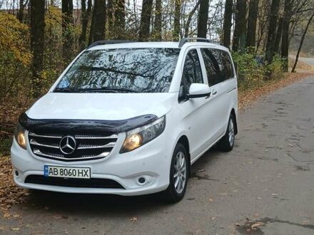 Мерседес Вито 2015 в Виннице на Automoto.ua Белый Мерседес Вито, объемом двигателя 2.14 л и пробегом 378 тыс. км за 18500 $, фото 1 на Automoto.ua