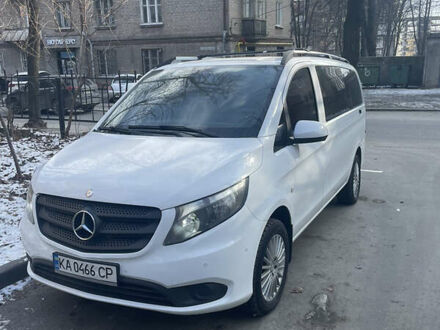Мерседес Вито 2015 в Днепре (Днепропетровске) на Automoto.ua Белый Мерседес Вито, объемом двигателя 2.2 л и пробегом 196 тыс. км за 17500 $, фото 1 на Automoto.ua