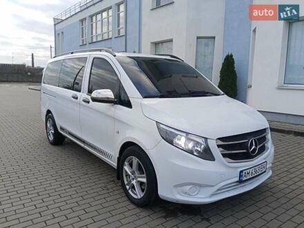 Белый Мерседес Вито, объемом двигателя 2.14 л и пробегом 242 тыс. км за 17900 $, фото 1 на Automoto.ua
