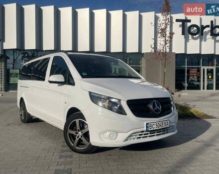 Белый Мерседес Вито, объемом двигателя 2.14 л и пробегом 182 тыс. км за 26500 $, фото 1 на Automoto.ua