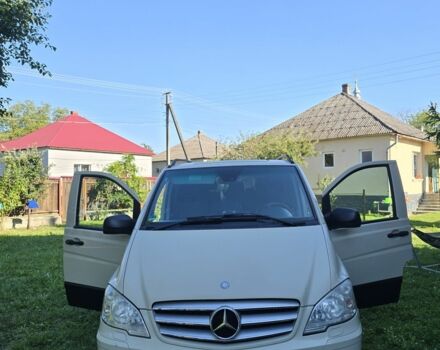 Бежевый Мерседес Вито, объемом двигателя 2.1 л и пробегом 445 тыс. км за 13000 $, фото 2 на Automoto.ua