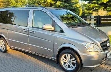 Бежевый Мерседес Вито, объемом двигателя 2.2 л и пробегом 169 тыс. км за 9200 $, фото 6 на Automoto.ua