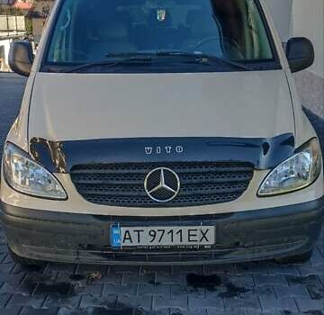 Бежевий Мерседес Віто, об'ємом двигуна 2.15 л та пробігом 592 тис. км за 15000 $, фото 1 на Automoto.ua