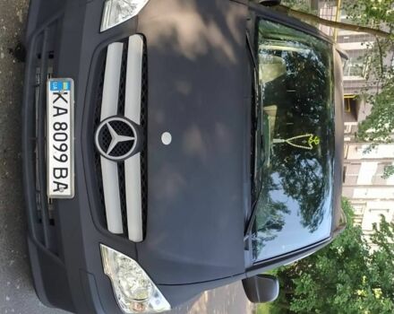 Черный Мерседес Вито, объемом двигателя 2.2 л и пробегом 390 тыс. км за 8000 $, фото 2 на Automoto.ua
