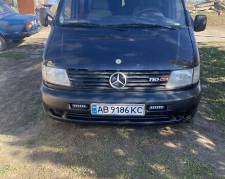 Черный Мерседес Вито, объемом двигателя 2.15 л и пробегом 438 тыс. км за 4800 $, фото 8 на Automoto.ua