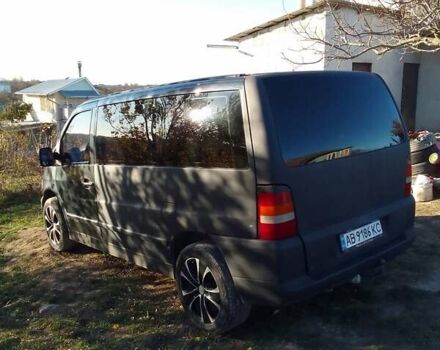 Черный Мерседес Вито, объемом двигателя 2.15 л и пробегом 438 тыс. км за 4800 $, фото 6 на Automoto.ua