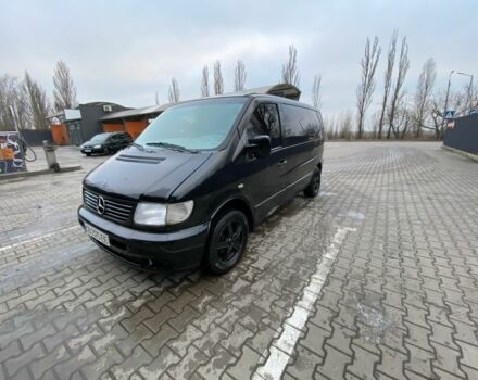 Черный Мерседес Вито, объемом двигателя 2.2 л и пробегом 200 тыс. км за 4300 $, фото 5 на Automoto.ua