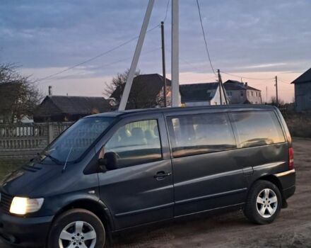 Черный Мерседес Вито, объемом двигателя 2.1 л и пробегом 485 тыс. км за 3990 $, фото 3 на Automoto.ua