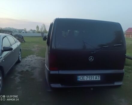 Чорний Мерседес Віто, об'ємом двигуна 2.1 л та пробігом 300 тис. км за 3200 $, фото 4 на Automoto.ua
