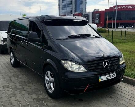Чорний Мерседес Віто, об'ємом двигуна 2.1 л та пробігом 410 тис. км за 7300 $, фото 3 на Automoto.ua