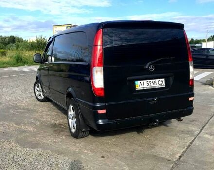 Чорний Мерседес Віто, об'ємом двигуна 2.1 л та пробігом 410 тис. км за 7300 $, фото 4 на Automoto.ua