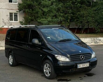 Мерседес Вито 2004 в Краматорске на Automoto.ua Черный Мерседес Вито, объемом двигателя 2.1 л и пробегом 400 тыс. км за 6700 $, фото 1 на Automoto.ua