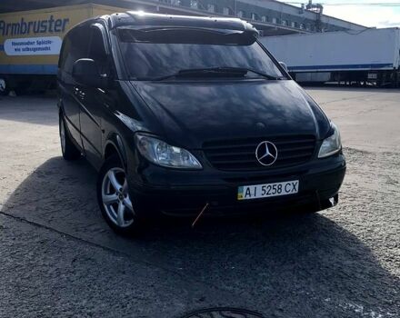 Чорний Мерседес Віто, об'ємом двигуна 2.1 л та пробігом 410 тис. км за 7300 $, фото 1 на Automoto.ua