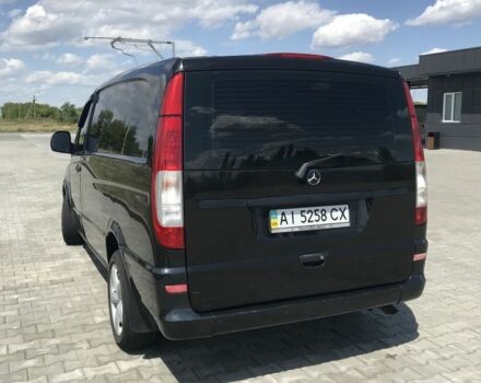 Черный Мерседес Вито, объемом двигателя 2.1 л и пробегом 240 тыс. км за 8300 $, фото 5 на Automoto.ua