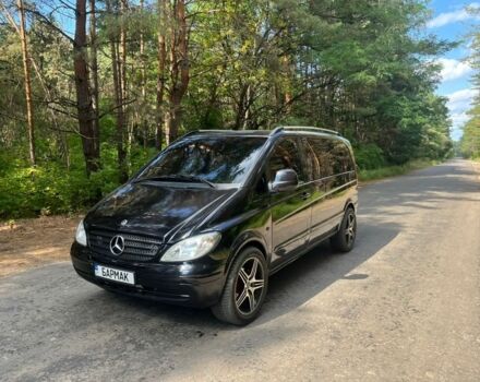 Чорний Мерседес Віто, об'ємом двигуна 2.2 л та пробігом 200 тис. км за 8000 $, фото 6 на Automoto.ua