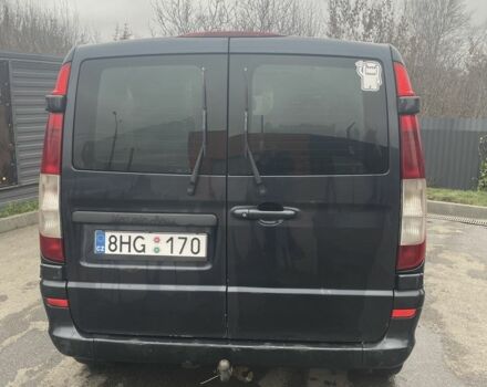Чорний Мерседес Віто, об'ємом двигуна 2.2 л та пробігом 369 тис. км за 3300 $, фото 2 на Automoto.ua