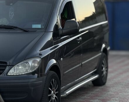 Черный Мерседес Вито, объемом двигателя 2.1 л и пробегом 485 тыс. км за 6800 $, фото 1 на Automoto.ua