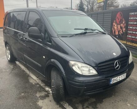 Чорний Мерседес Віто, об'ємом двигуна 2.2 л та пробігом 369 тис. км за 3300 $, фото 4 на Automoto.ua