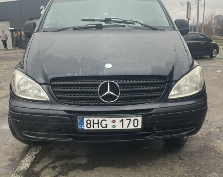Чорний Мерседес Віто, об'ємом двигуна 2.2 л та пробігом 369 тис. км за 3300 $, фото 5 на Automoto.ua