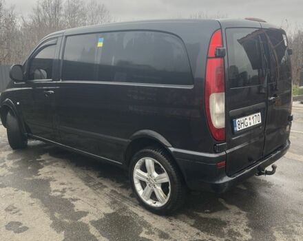 Чорний Мерседес Віто, об'ємом двигуна 2.2 л та пробігом 369 тис. км за 3300 $, фото 1 на Automoto.ua