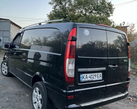 Черный Мерседес Вито, объемом двигателя 2.1 л и пробегом 298 тыс. км за 7000 $, фото 4 на Automoto.ua