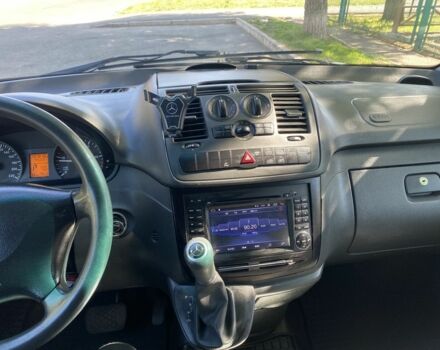 Черный Мерседес Вито, объемом двигателя 2.1 л и пробегом 140 тыс. км за 13500 $, фото 8 на Automoto.ua