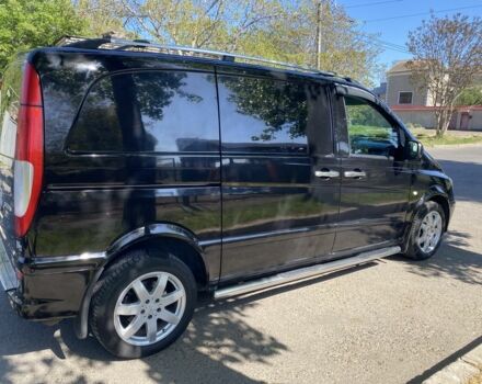 Черный Мерседес Вито, объемом двигателя 2.1 л и пробегом 140 тыс. км за 13500 $, фото 3 на Automoto.ua