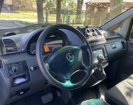 Черный Мерседес Вито, объемом двигателя 2.1 л и пробегом 140 тыс. км за 13500 $, фото 15 на Automoto.ua