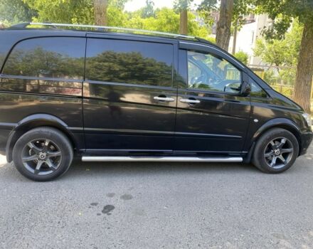 Черный Мерседес Вито, объемом двигателя 2.1 л и пробегом 140 тыс. км за 13500 $, фото 19 на Automoto.ua