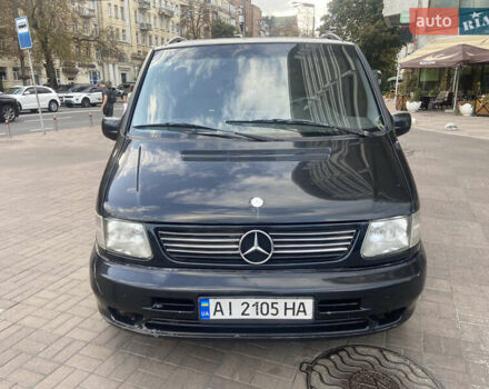Черный Мерседес Вито, объемом двигателя 2.3 л и пробегом 300 тыс. км за 6300 $, фото 11 на Automoto.ua