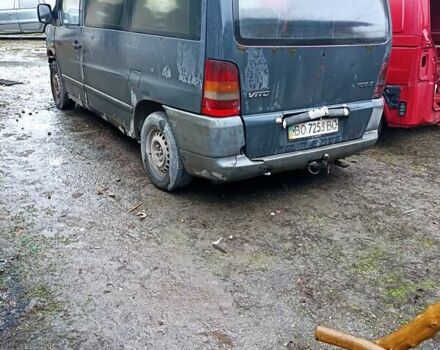 Черный Мерседес Вито, объемом двигателя 2.3 л и пробегом 900 тыс. км за 2000 $, фото 1 на Automoto.ua