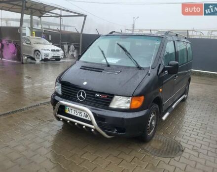 Чорний Мерседес Віто, об'ємом двигуна 2.15 л та пробігом 328 тис. км за 4800 $, фото 1 на Automoto.ua