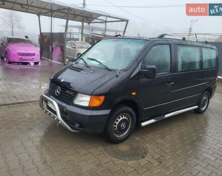 Чорний Мерседес Віто, об'ємом двигуна 2.15 л та пробігом 328 тис. км за 4800 $, фото 2 на Automoto.ua