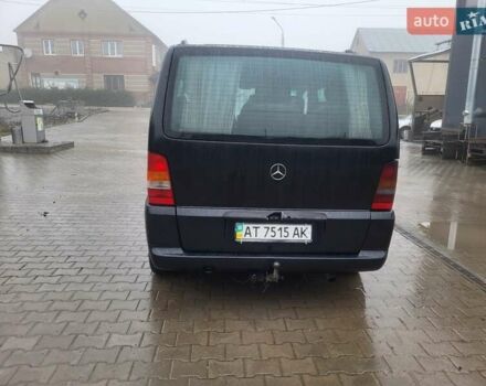 Чорний Мерседес Віто, об'ємом двигуна 2.15 л та пробігом 328 тис. км за 4800 $, фото 9 на Automoto.ua