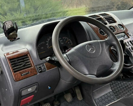 Черный Мерседес Вито, объемом двигателя 2.2 л и пробегом 430 тыс. км за 4500 $, фото 15 на Automoto.ua