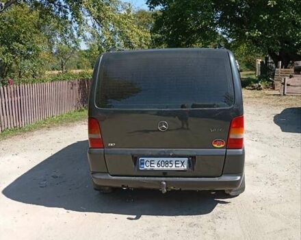 Мерседес Віто 2000 у Сторожинце на Automoto.ua Чорний Мерседес Віто, об'ємом двигуна 2.2 л та пробігом 358 тис. км за 4800 $, фото 7 на Automoto.ua