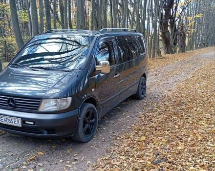 Мерседес Віто 2000 у Сторожинце на Automoto.ua Чорний Мерседес Віто, об'ємом двигуна 2.2 л та пробігом 358 тис. км за 4800 $, фото 24 на Automoto.ua