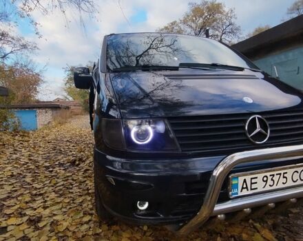 Чорний Мерседес Віто, об'ємом двигуна 2.1 л та пробігом 480 тис. км за 6700 $, фото 2 на Automoto.ua